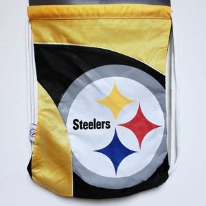 Steelers Curve Cinch Drawstring Backpack